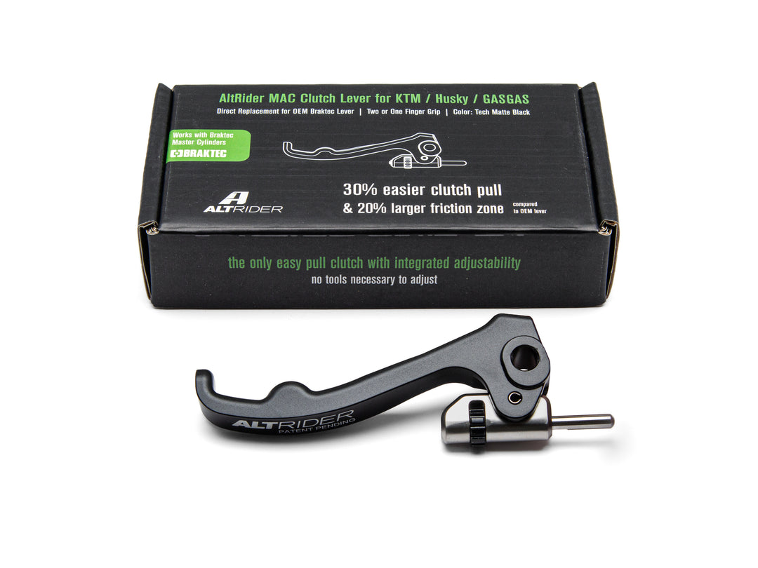 AltRider MAC Clutch and Brake Lever Combo for GasGas/ Husqvarna BrakTec System
