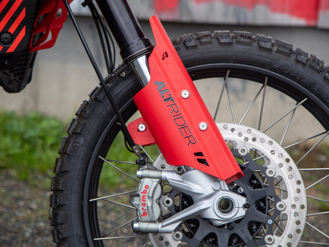 AltRider Fork Leg Guards for the Ducati DesertX