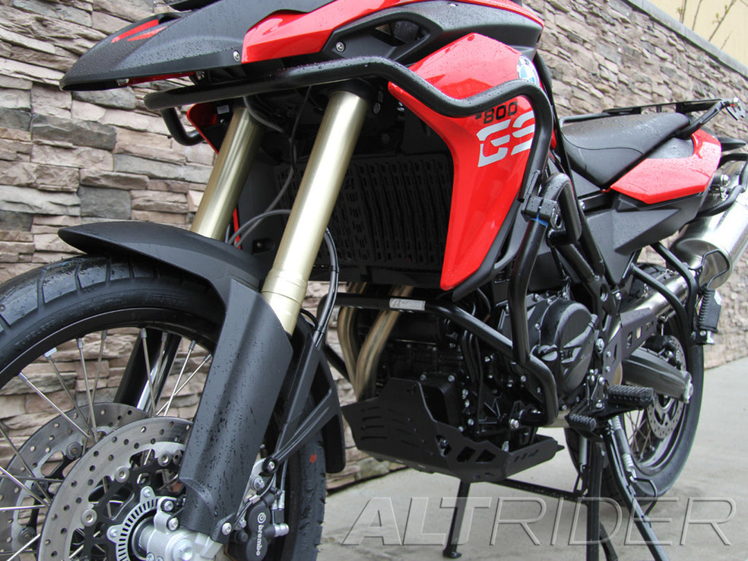 AltRider Upper Crash Bars Assembly for the BMW F 800 GS (2013-2018) - Black