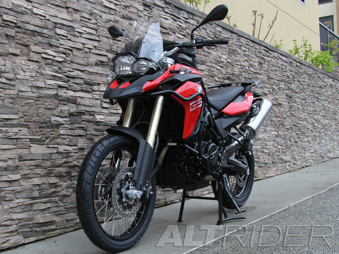 AltRider Upper Crash Bars Assembly for the BMW F 800 GS (2013-2018) - Black