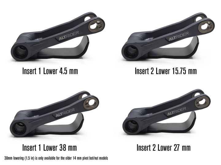 AltRider Variable Height Suspension Lowering Linkage for KTM / Husqvarna / GASGAS Dirt Bikes