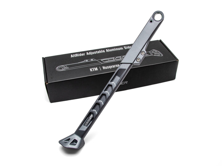AltRider Adjustable Aluminum Side Stand for KTM / Husqvarna / GasGas Dirt Bikes