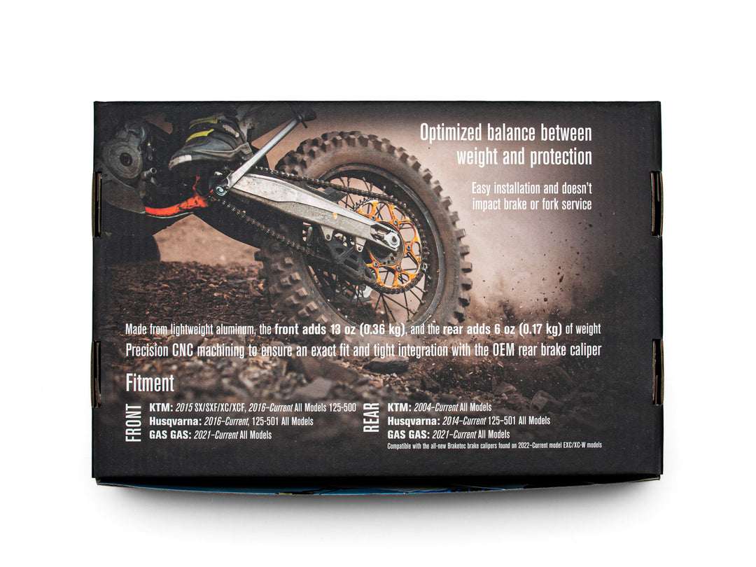 AltRider Front and Rear Rotor Guards for KTM / Husky / GASGAS Dirt Bikes