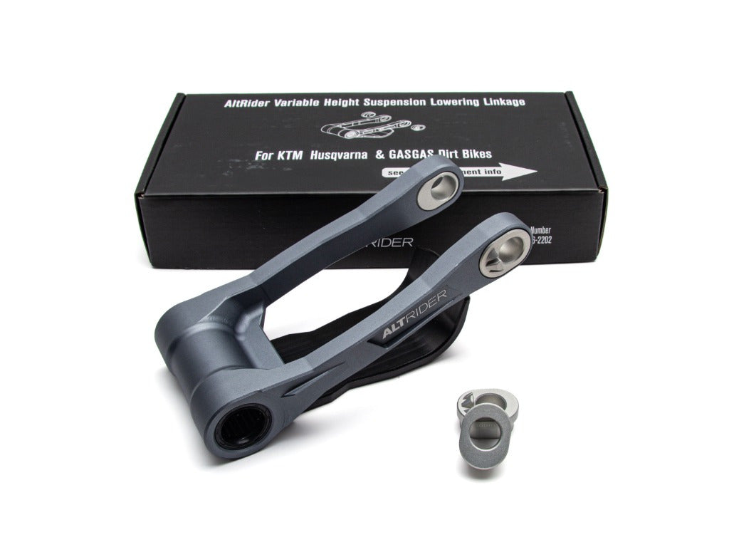 AltRider Variable Height Suspension Lowering Linkage for KTM / Husqvarna / GASGAS Dirt Bikes