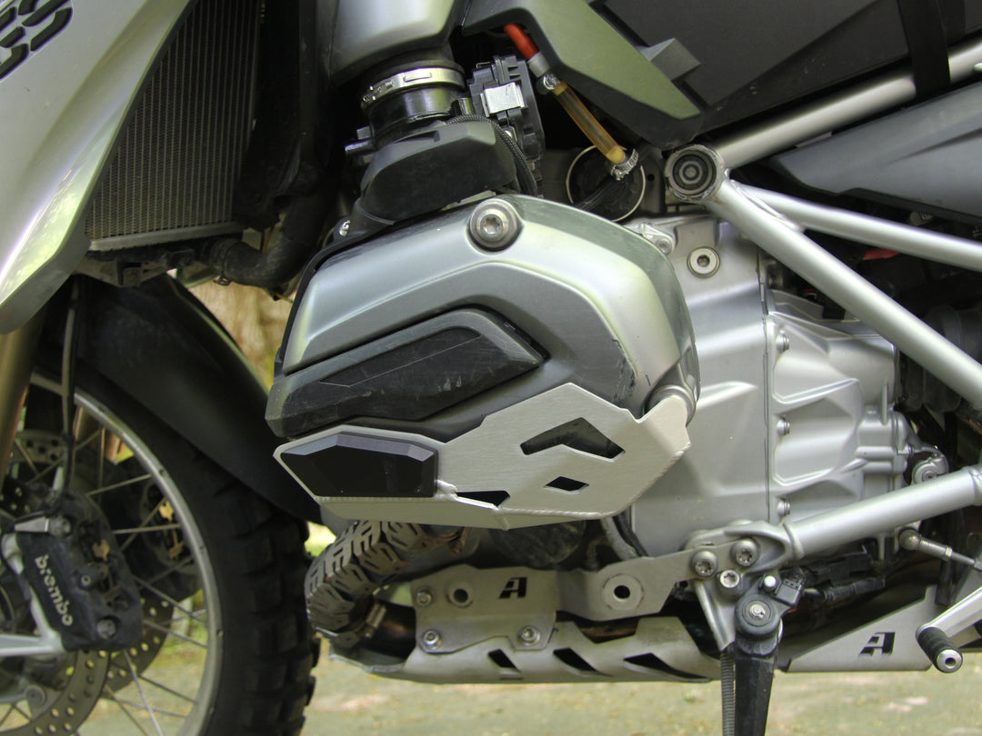 AltRider Cylinder Head Guards for the BMW R 1200 Water Cooled (2013-2018) - Silver
