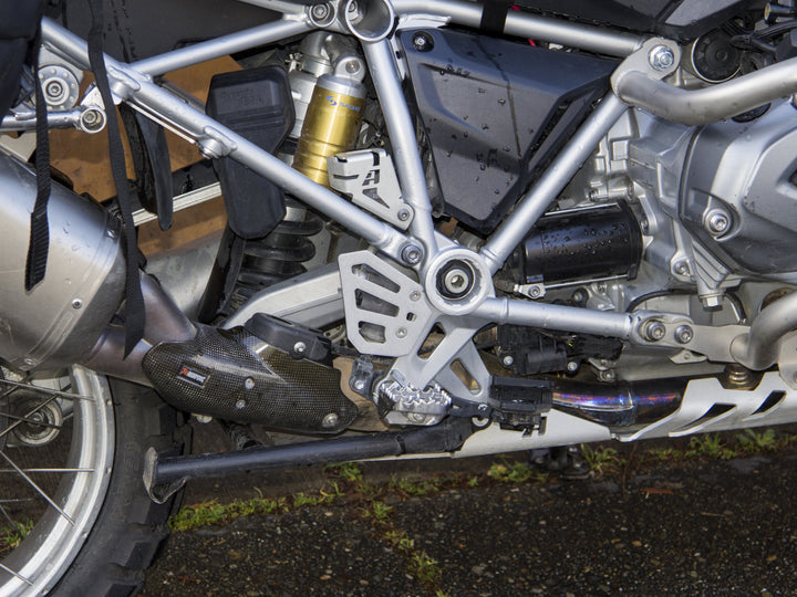 AltRider Rear Brake Master Cylinder Guard for the BMW R 1200 & R 1250 GS /GSA Water Cooled - Black