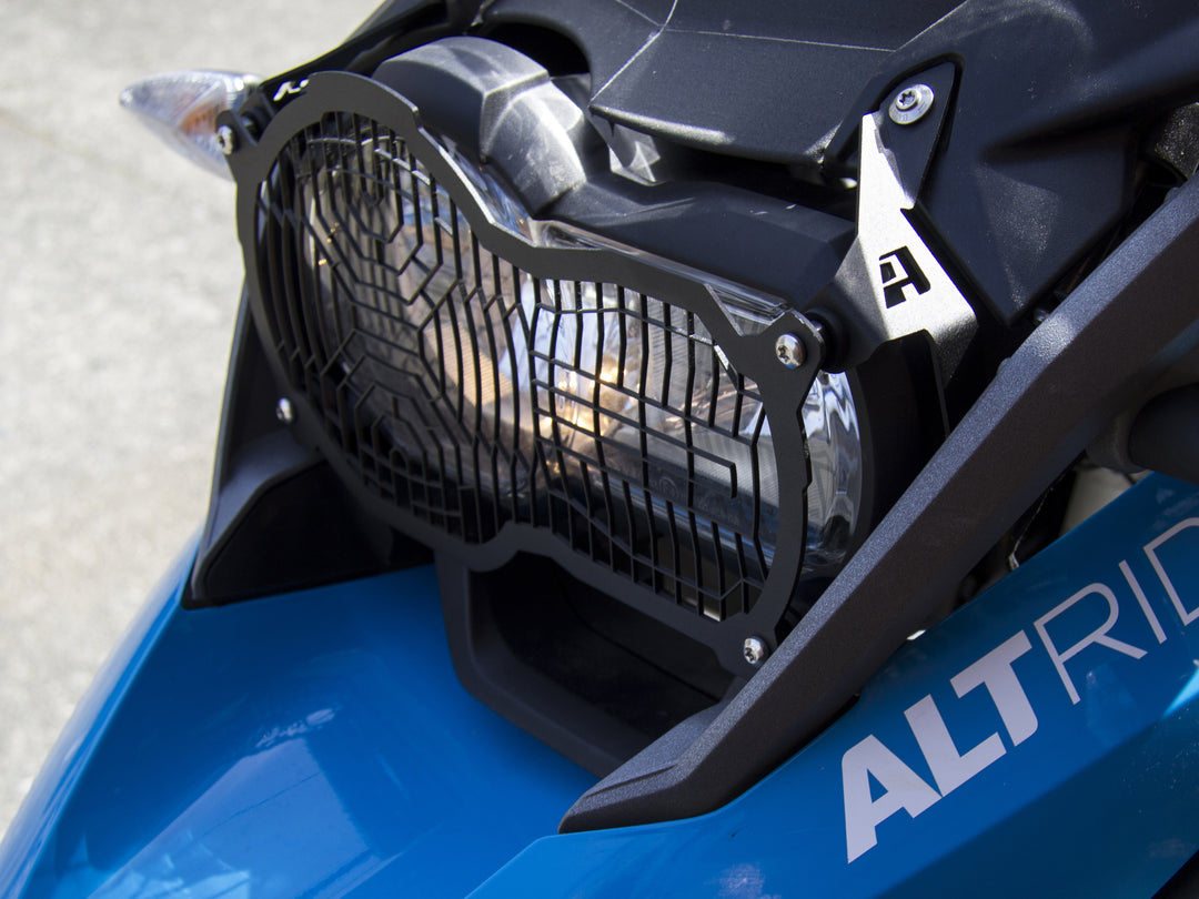AltRider Headlight Guard Kit with Stainless Steel Lens for the BMW R 1200 & R 1250 GS /GSA