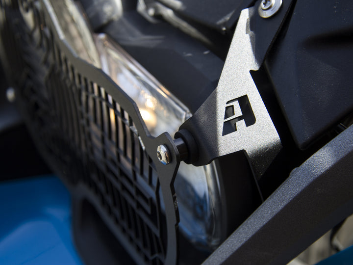 AltRider Headlight Guard Kit with Stainless Steel Lens for the BMW R 1200 & R 1250 GS /GSA