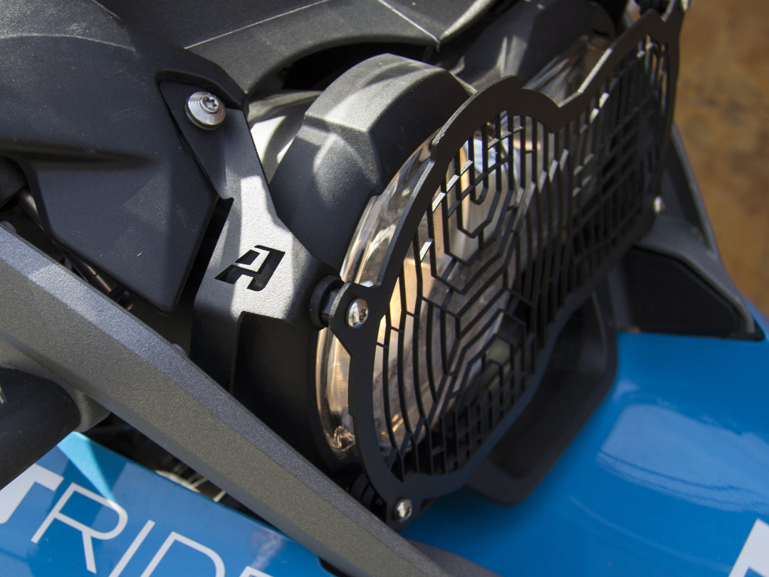 AltRider Headlight Guard Kit with Stainless Steel Lens for the BMW R 1200 & R 1250 GS /GSA