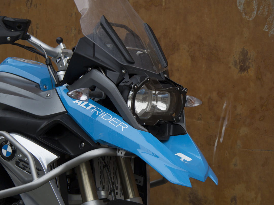 AltRider Headlight Guard Kit with Stainless Steel Lens for the BMW R 1200 & R 1250 GS /GSA