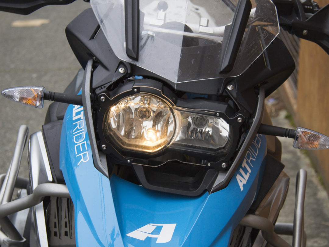 AltRider Headlight Guard Kit with Stainless Steel Lens for the BMW R 1200 & R 1250 GS /GSA