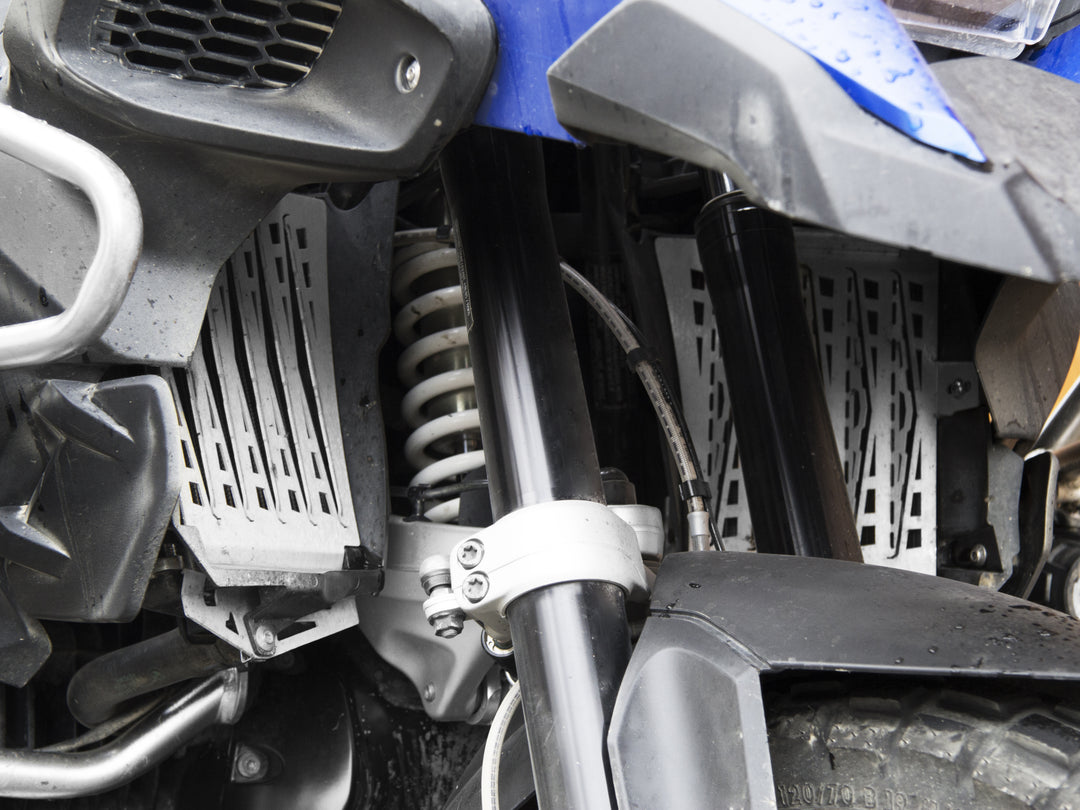 AltRider Radiator Guard for the BMW R 1200 GS Adventure Water Cooled (2014-2017) - Silver