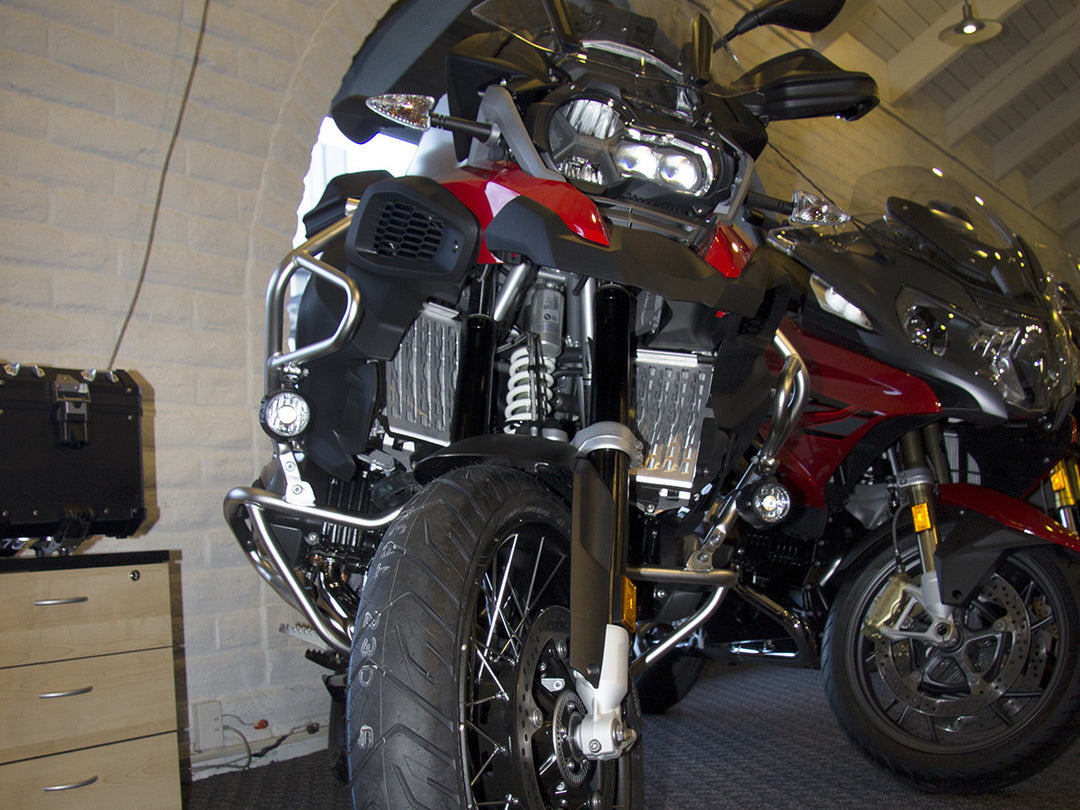 AltRider Radiator Guard for the BMW R 1200 GS Adventure Water Cooled (2018-2019) - Silver
