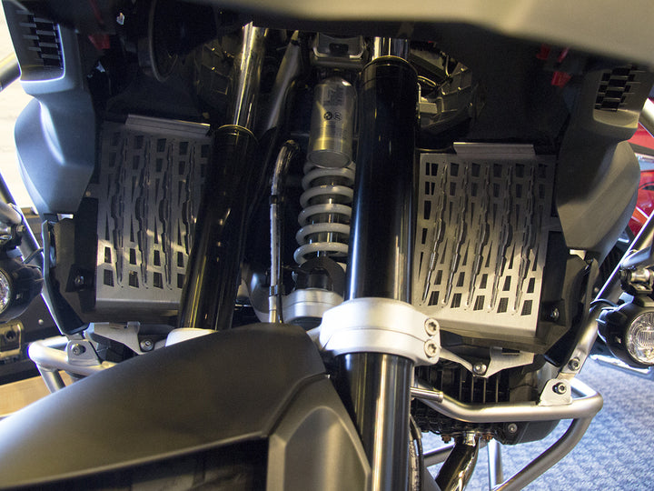 AltRider Radiator Guard for the BMW R 1200 GS Adventure Water Cooled (2018-2019) - Black