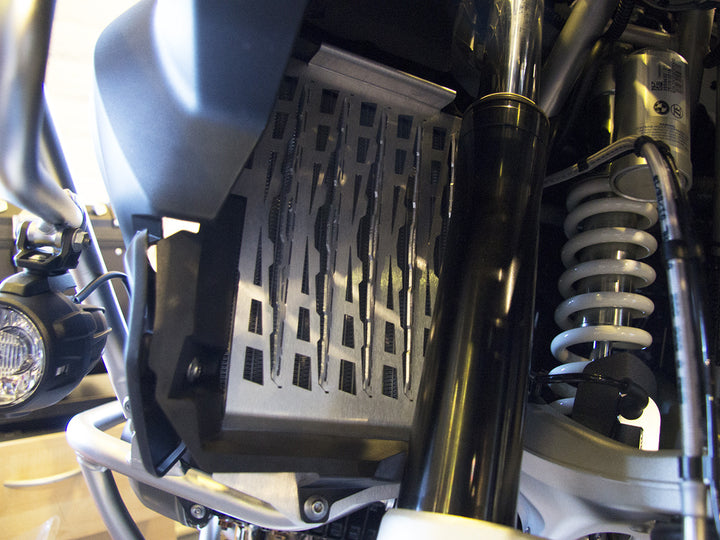 AltRider Radiator Guard for the BMW R 1200 GS Adventure Water Cooled (2018-2019) - Black