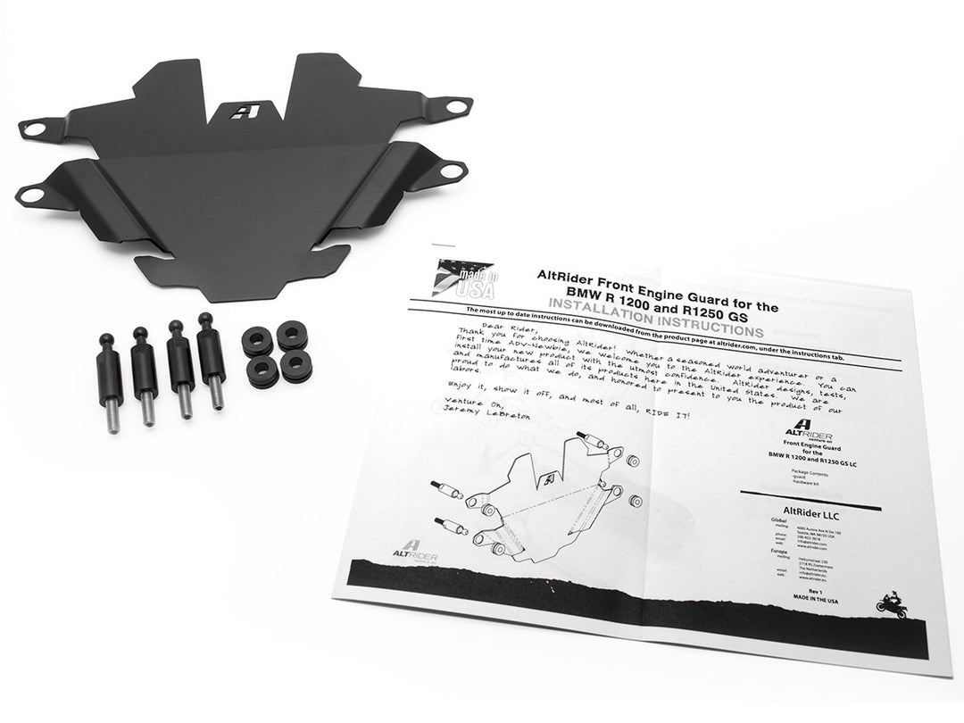 AltRider Front Engine Guard for the BMW R 1250 Models