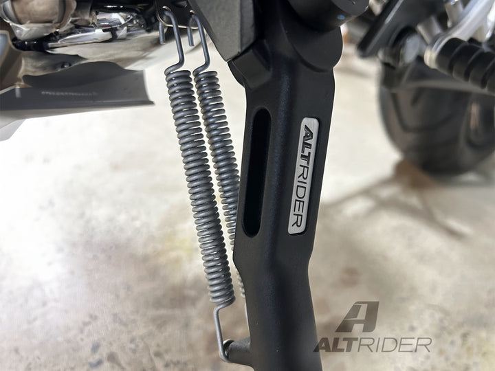 AltRider Adjustable Aluminum Side Stand for Lowered Suspension BMW R 1200 & R 1250 GS/GSA (2013-current)