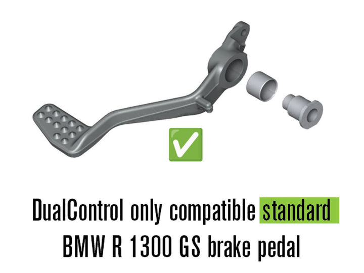 AltRider DualControl Brake System for the BMW R 1300 GS
