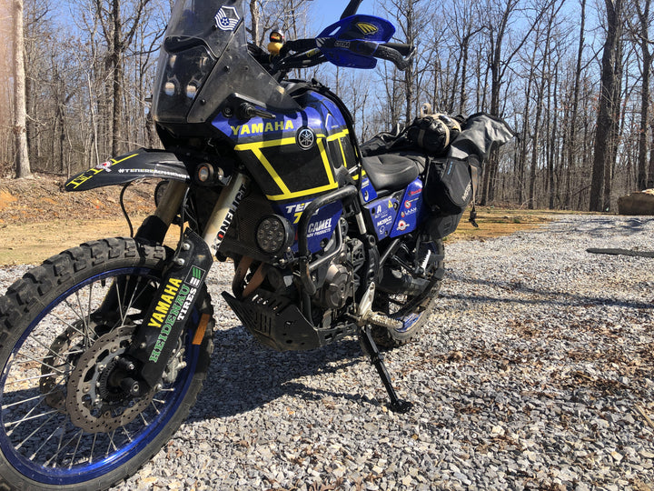 AltRider Adjustable Aluminum Side Stand With Upgraded Spring for Yamaha Tenere 700
