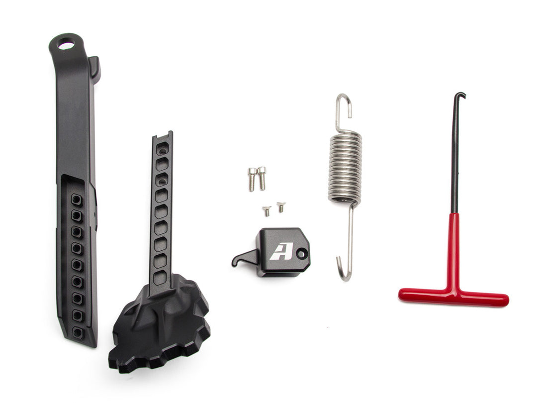 AltRider Adjustable Aluminum Side Stand With Upgraded Spring for Yamaha Tenere 700