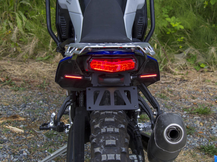 AltRider Tail Tidy Fender Eliminator with Cyclops Tuff Light Full Flex Blinkers for the Yamaha Tenere 700