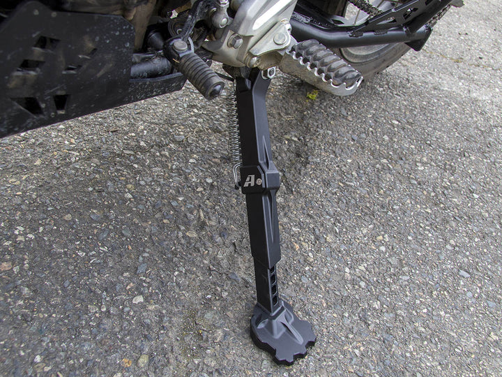 AltRider Adjustable Aluminum Side Stand With Upgraded Spring for Yamaha Tenere 700