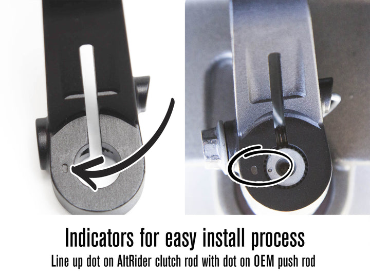 AltRider Clutch Arm Extension for the Aprilia Tuareg 660